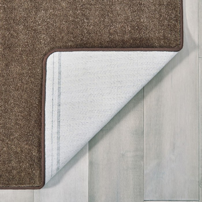 Alternate Image #1 of Mt. St. Helens Solid Color Carpet - Mocha - 8'4" x 12' Rectangle