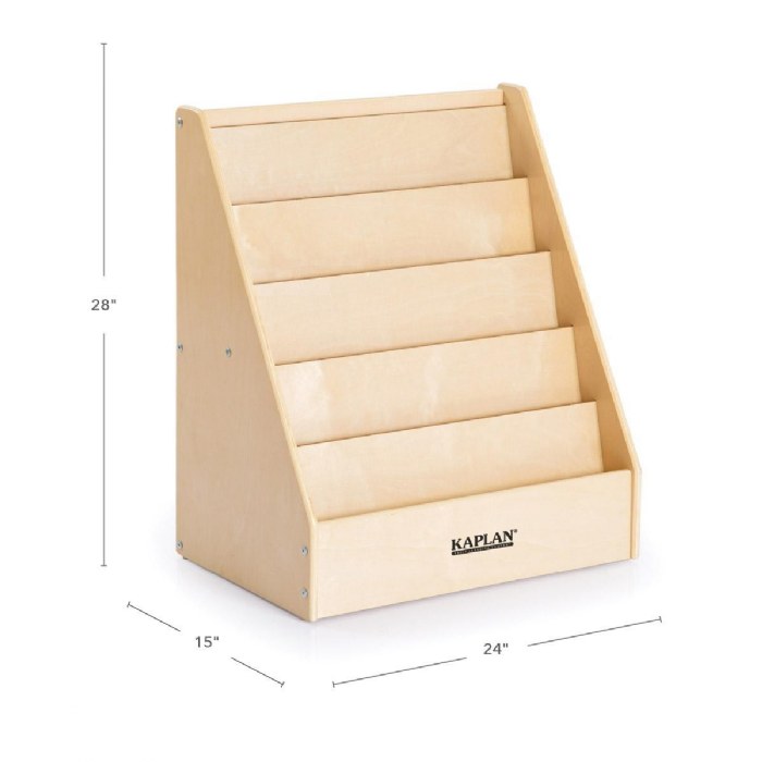 Alternate Image #1 of Carolina 5-Shelf Book Display