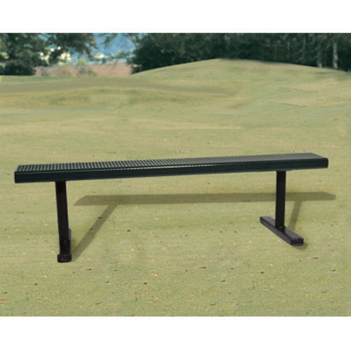 Primary Image of 6' Bench without Back - Portable Perforated