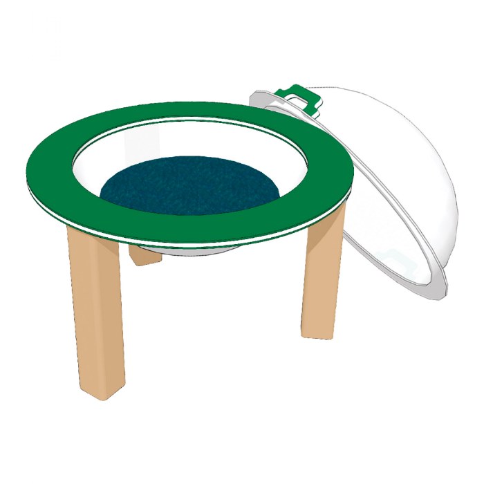 Primary Image of 33" Nature Bowl with Lid - In Ground - Toddler - Green/Latte