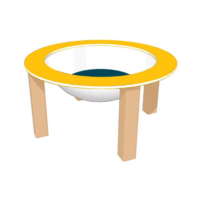 Primary Image of 40" Nature Bowl with Lid - Portable - Yellow/Latte