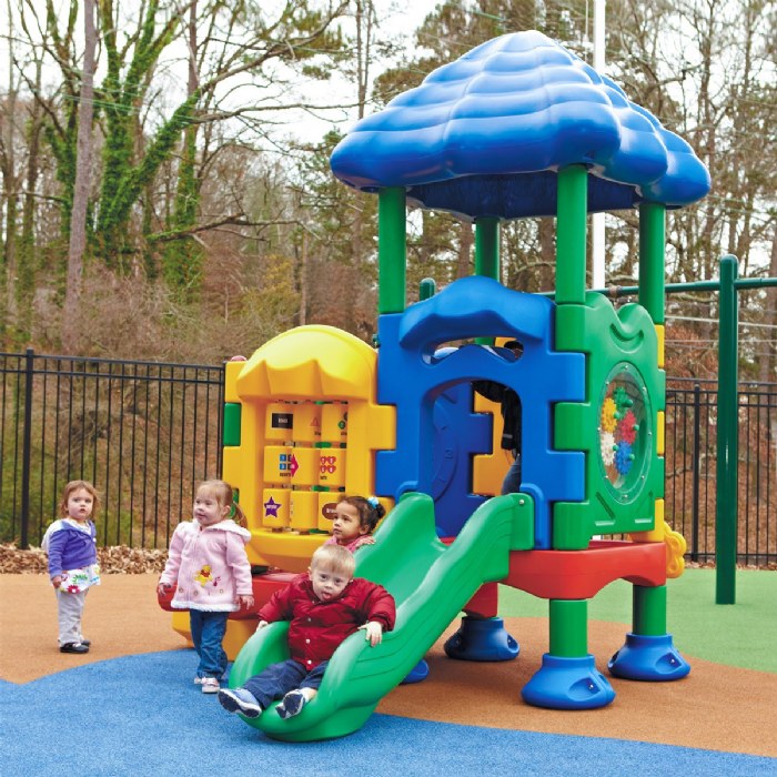 Alternate Image #1 of Seedling with Roof - Primary Colors - Ground Spikes