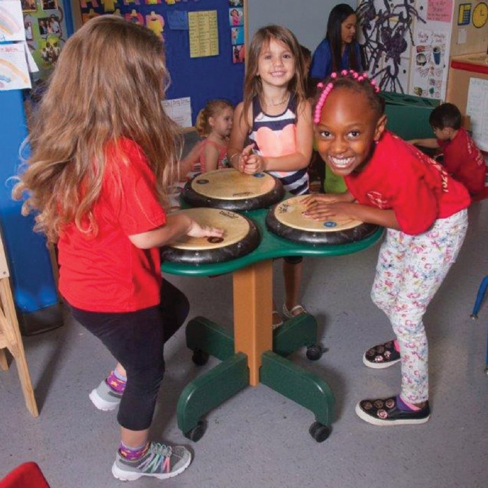 Alternate Image #1 of TriPPPle Play with Casters - Green/Cedar