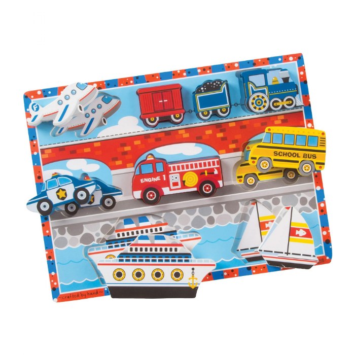 Alternate Image #1 of Chunky Puzzle Set 2 - Set of 4 Puzzles