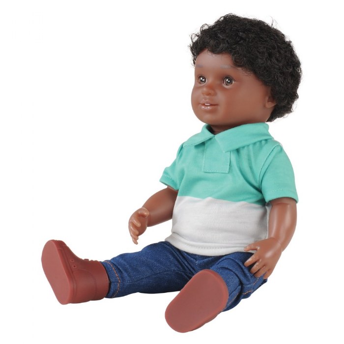 Alternate Image #1 of 13" Multiethnic Doll - African American Boy