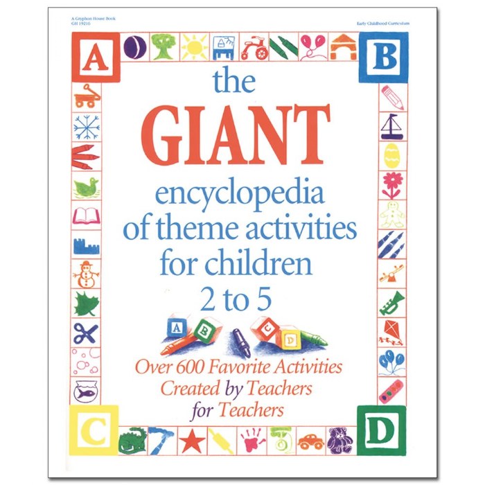 Primary Image of The GIANT Encyclopedia of Theme Activities for Children 2 to 5 - Paperback