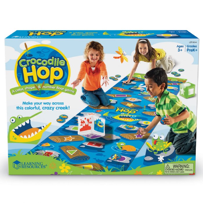 Alternate Image #1 of Crocodile Hop&trade; Floor Game