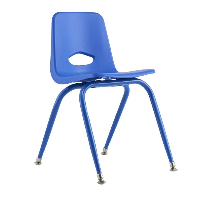 Primary Image of Nature Color Tapered Leg Stackable 17.5" Teacher Chairs