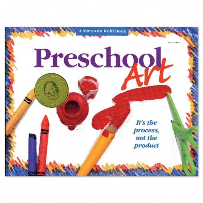 Primary Image of Preschool Art Book - Paperback