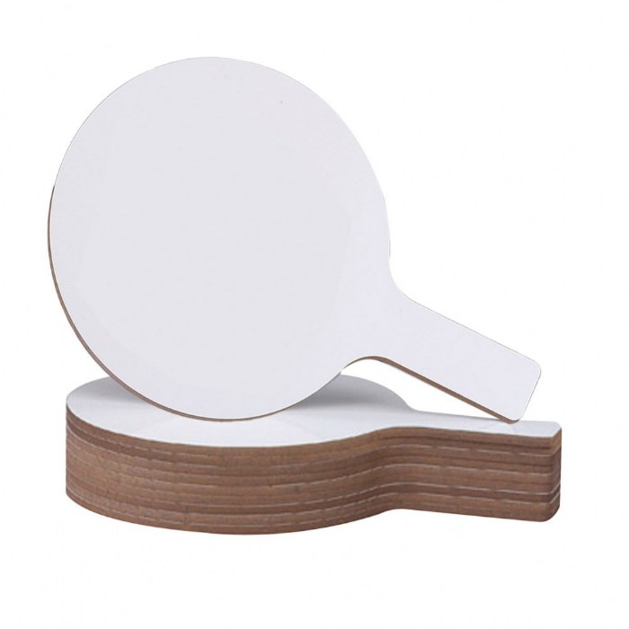 Primary Image of Mini Dry Erase Answer Paddles - Set of 12