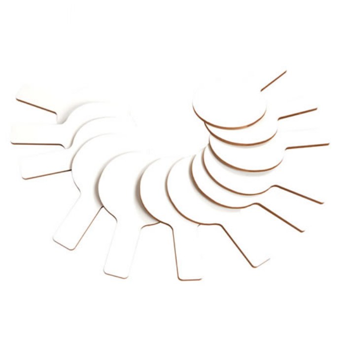 Alternate Image #1 of Mini Dry Erase Answer Paddles - Set of 12