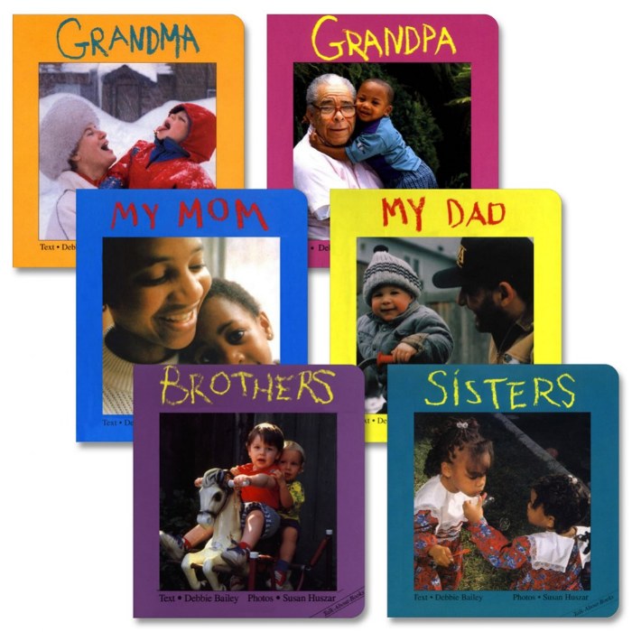 Primary Image of Family Board Books - Set of 6