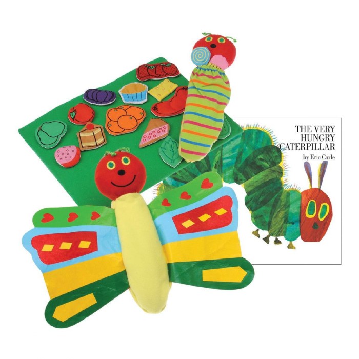Primary Image of Friendly Caterpillar Story Props and Book