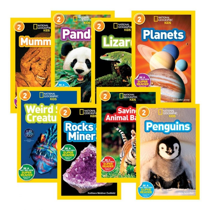 Primary Image of National Geographic Nonfiction Books - Level 2 - Set of 8