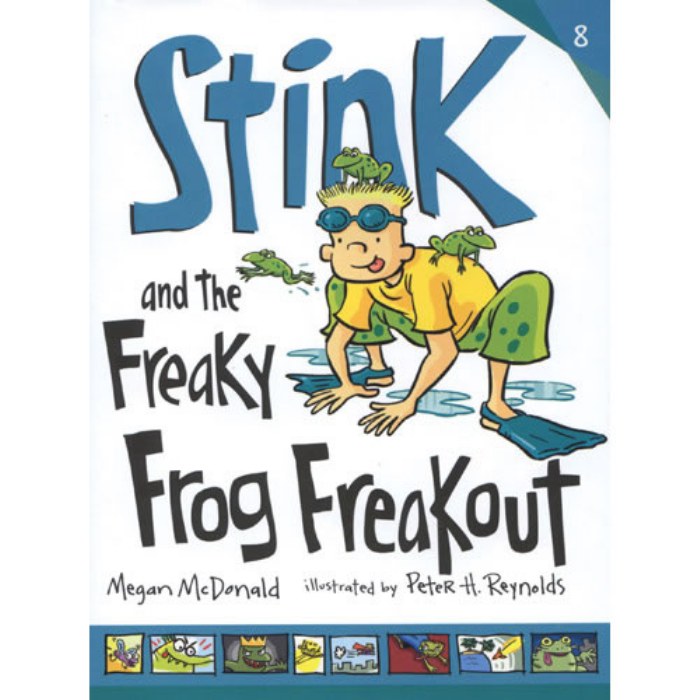 Primary Image of Stink and the Freaky Frog Freakout - Paperback