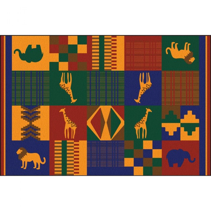 Primary Image of Cultural Carpet - Africa - 4' x 6' Rectangle