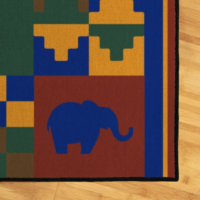 Alternate Image #1 of Cultural Carpet - Africa - 4' x 6' Rectangle