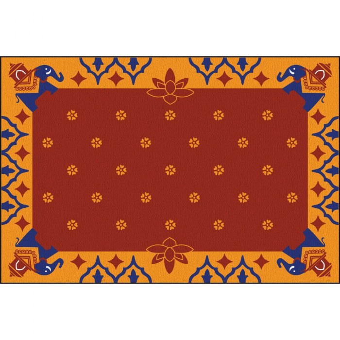 Primary Image of Cultural Carpet - India - 4' x 6' Rectangle