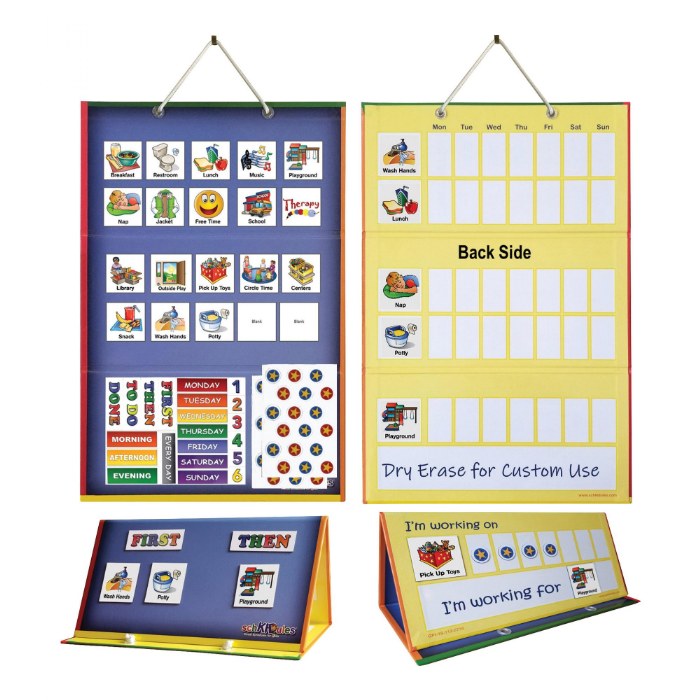 Alternate Image #1 of Trifold Magnetic Board and Accessories