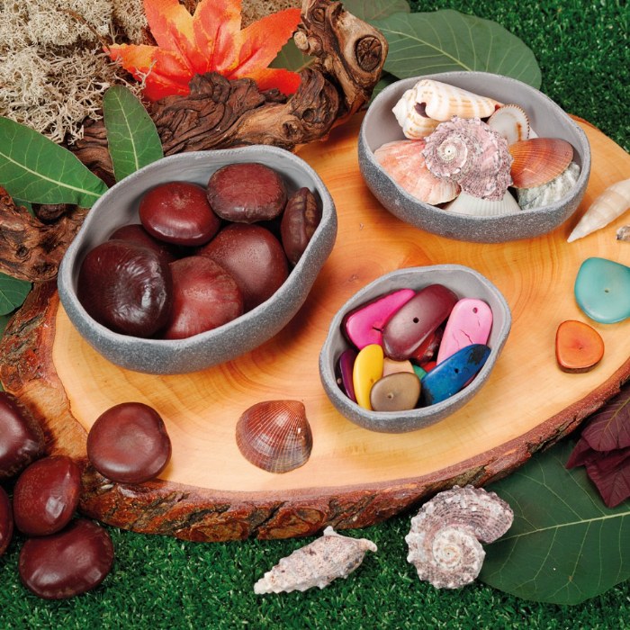 Alternate Image #1 of Unique Rustic Nesting Bowls - Set of 3