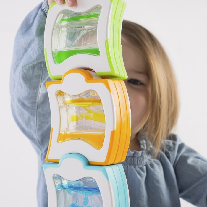 Alternate Image #1 of Grippies&reg; Waves STEM Magnetic Building Set - 20 Pieces