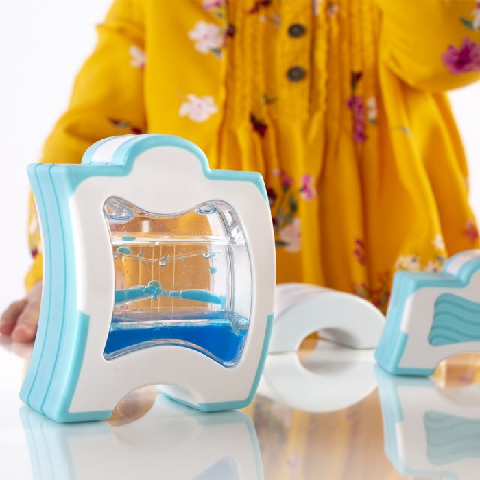 Alternate Image #1 of Grippies&reg; Waves STEM Magnetic Building Set - 20 Pieces