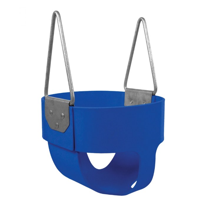 Alternate Image #1 of Toddler Bucket Seat - Blue