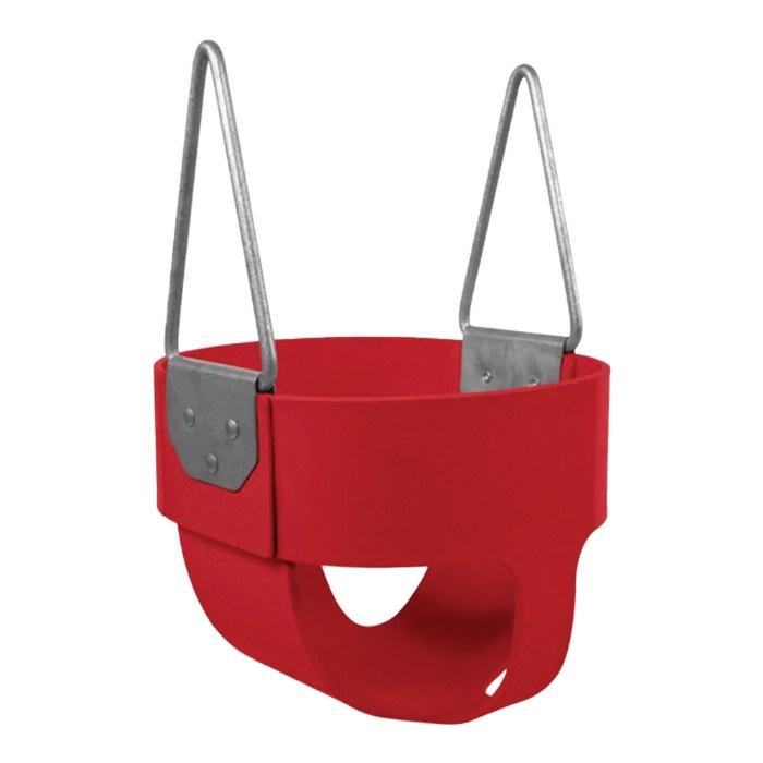 Alternate Image #1 of Toddler Bucket Seat - Red