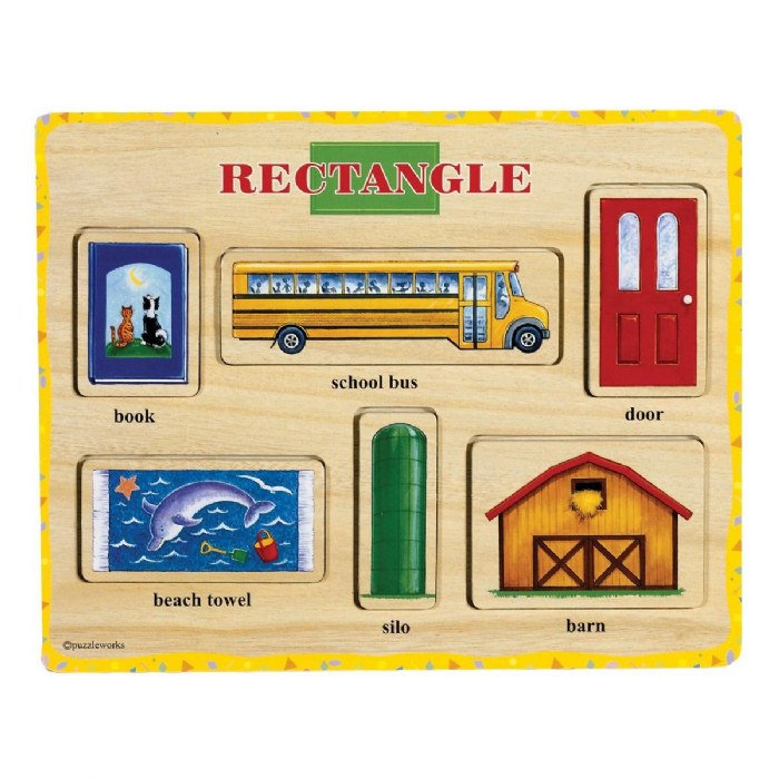 Alternate Image #1 of Self-Correcting Shapes Puzzles - Set of 6