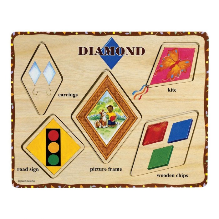 Alternate Image #1 of Self-Correcting Shapes Puzzles - Set of 6