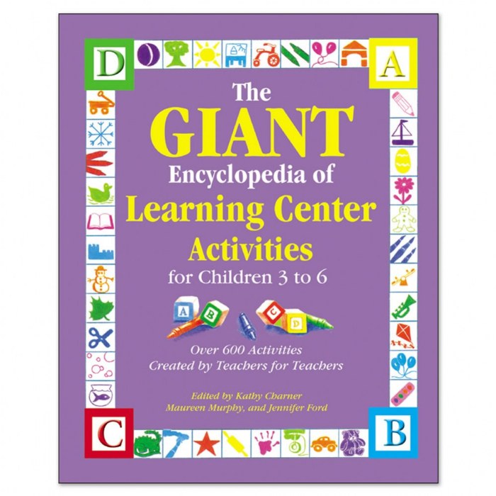 Primary Image of The GIANT Encyclopedia of Learning Center Activities for Children 3 to 6 - Paperback