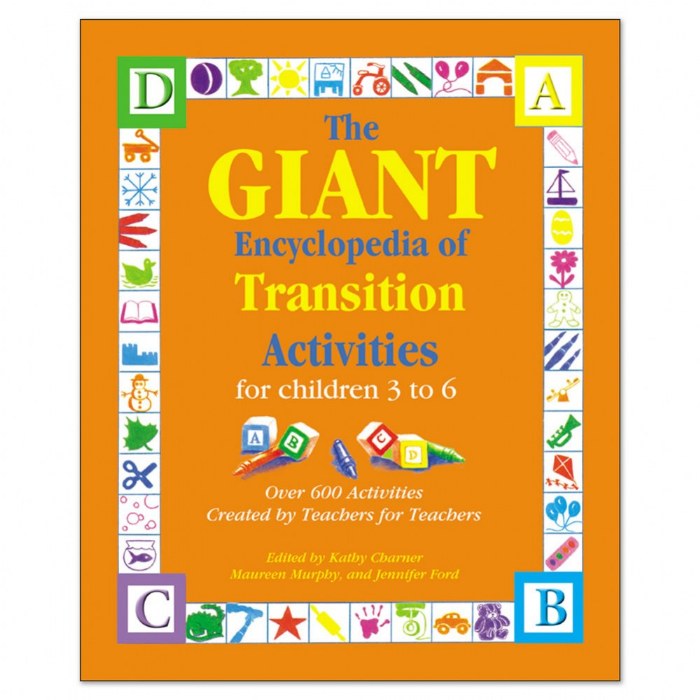 Primary Image of The GIANT Encyclopedia of Transition Activities for Children 3 to 6 - Paperback