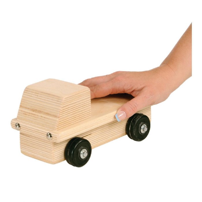 Alternate Image #1 of Wooden Flatbed Truck