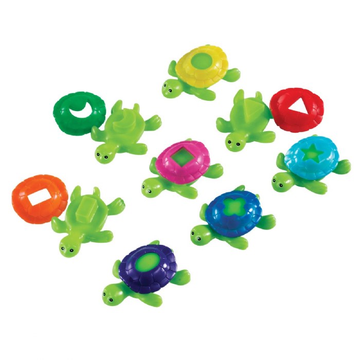 Alternate Image #1 of Shape Shell Turtles - Set of 8