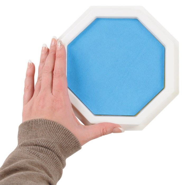 Alternate Image #1 of Washable Ink Jumbo Stamp Pad  - Baby Blue