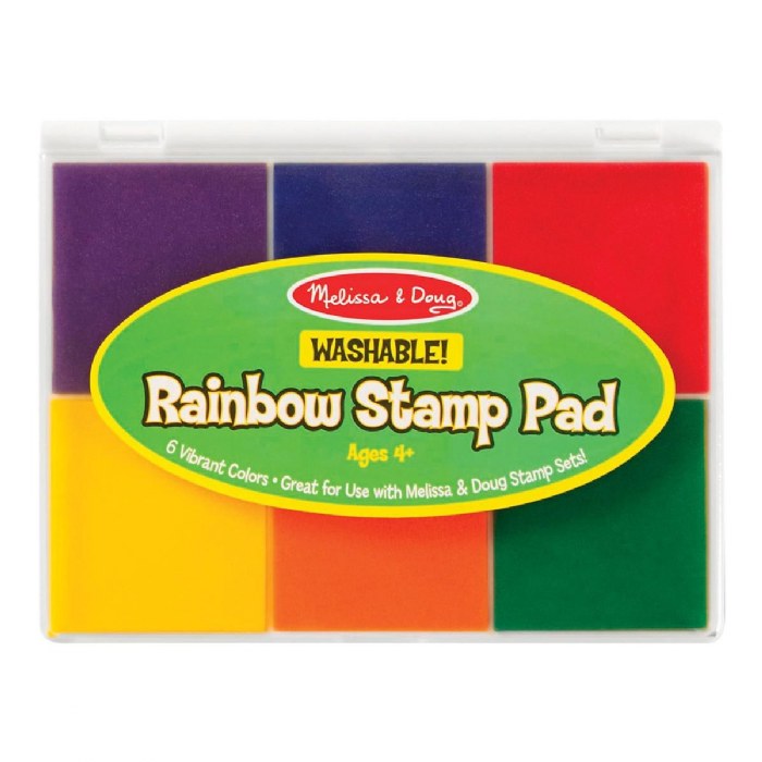 Alternate Image #1 of Stamp Pad with 6 Colors