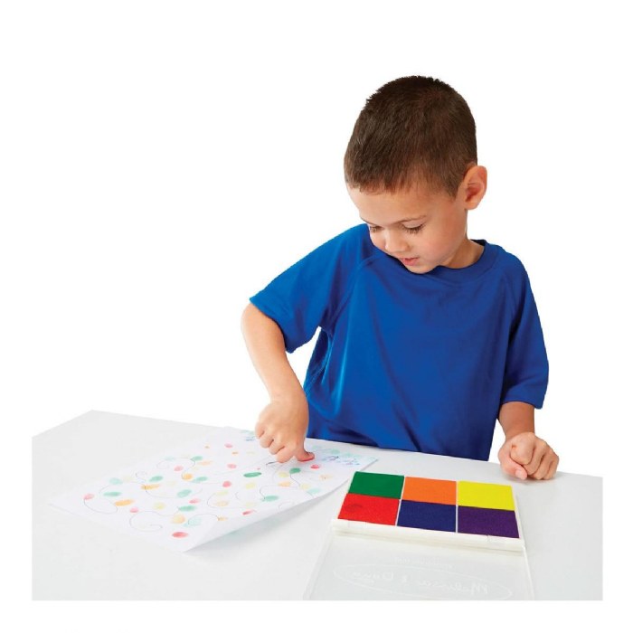 Alternate Image #1 of Stamp Pad with 6 Colors