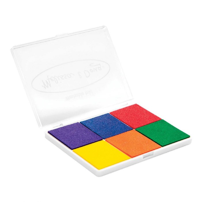 Primary Image of Stamp Pad with 6 Colors
