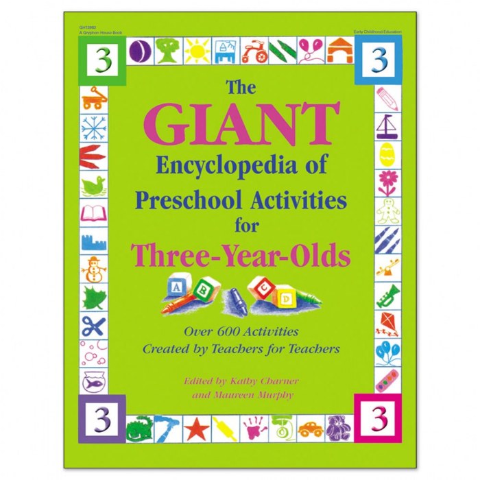 Primary Image of The GIANT Encyclopedia of Preschool Activities for 3 Year Olds - Paperback