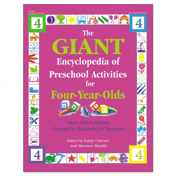 Primary Image of The GIANT Encyclopedia of Preschool Activities for 4 Year Olds - Paperback