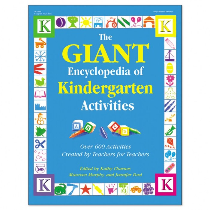 Primary Image of The GIANT Encyclopedia of Kindergarten Activities - Paperback