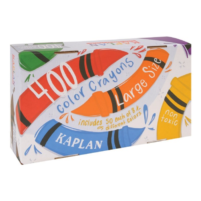 Primary Image of Large Crayons Class Pack - 400 Per Box