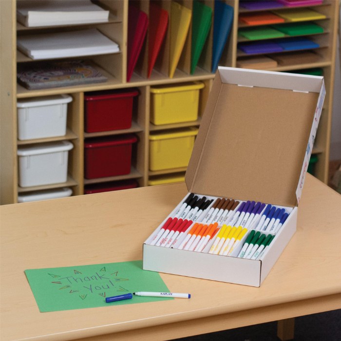 Alternate Image #1 of Washable Fine Tip Marker Class Pack - 200 Per Box