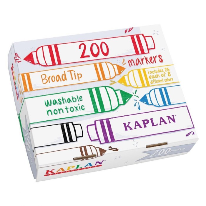Primary Image of Washable Broad Tip Marker Class Pack - 200 Per Box