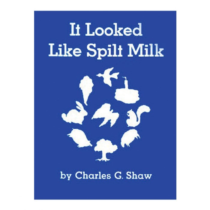 Primary Image of It Looked Like Spilt Milk - Big Book