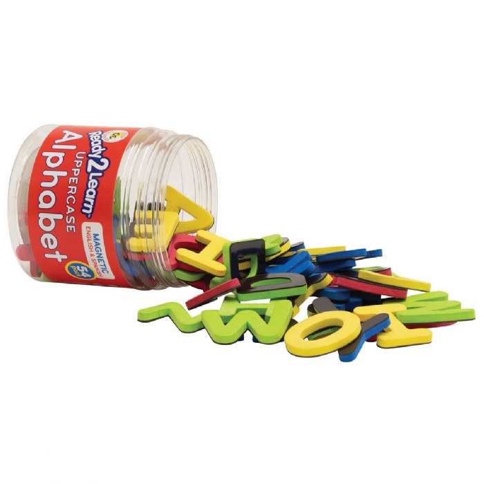 Primary Image of Bilingual Magnetic Foam Alphabet English and Spanish - Uppercase