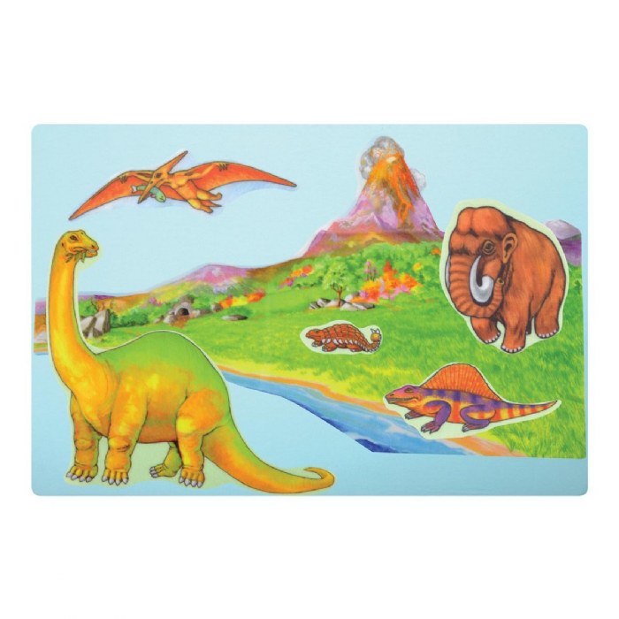 Alternate Image #1 of Dinosaur Felt Set