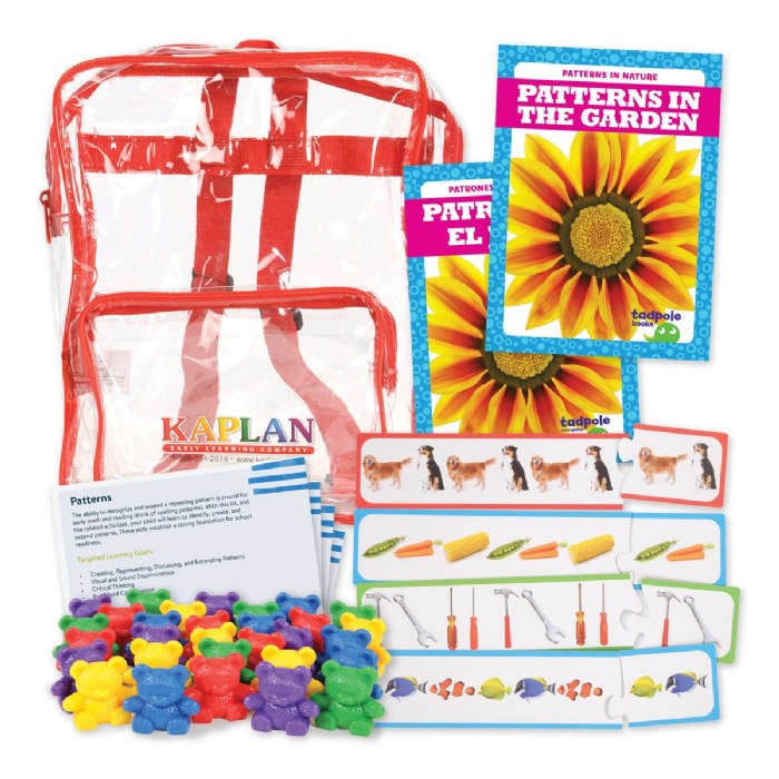 Primary Image of Patterns Backpack Kit - Bilingual