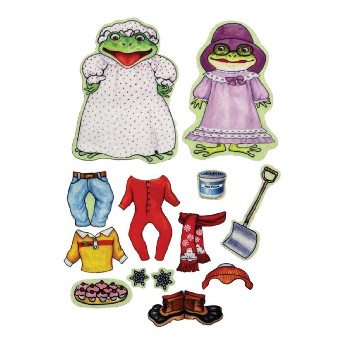 Alternate Image #1 of Freddy Frog Soft Felt Set - 14 pieces