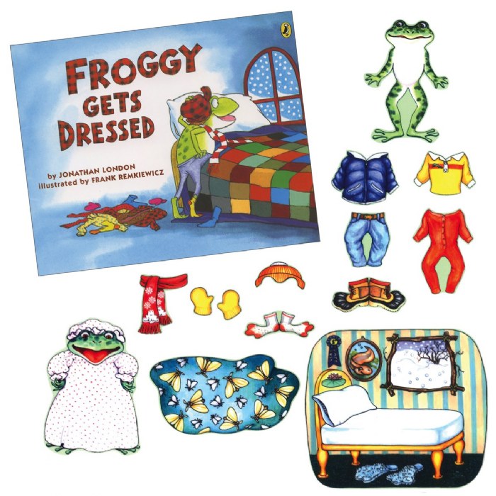 Primary Image of Froggy Felt Story Set